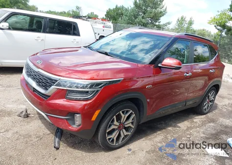 2021 Kia Seltos Sx Turbo from USA, damaged, VIN KNDETCA20M7140917